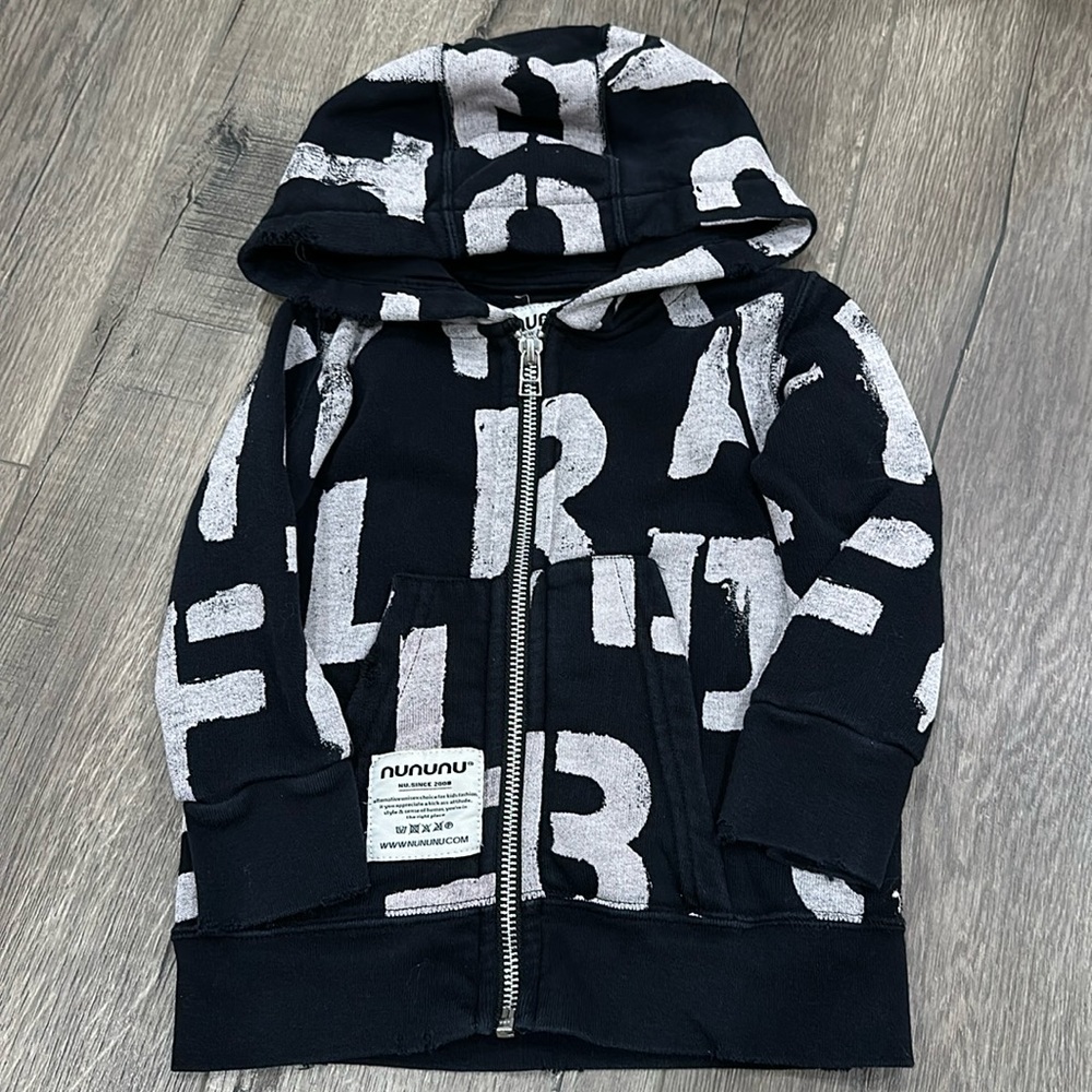 Baby cotton hoodie